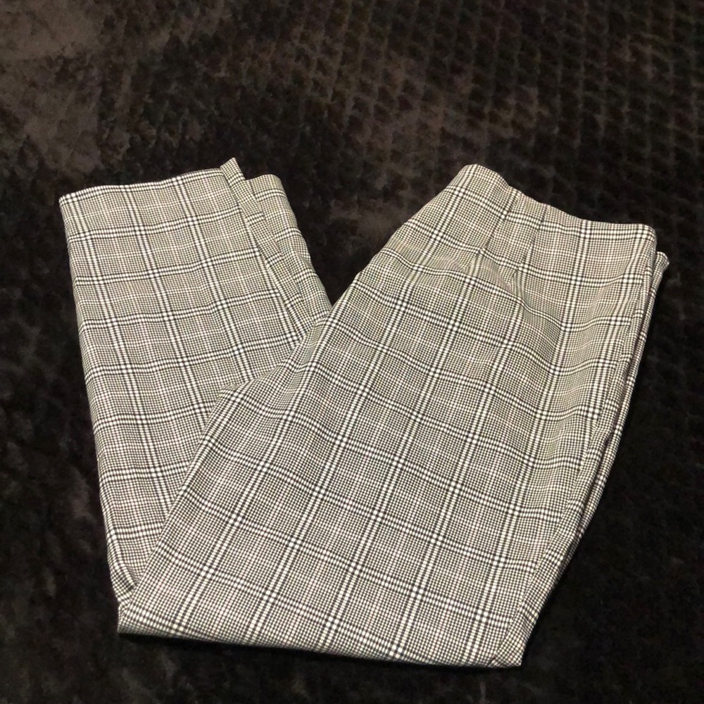 Plaid Dress Pants